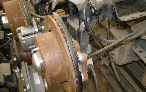 Rear axle beam