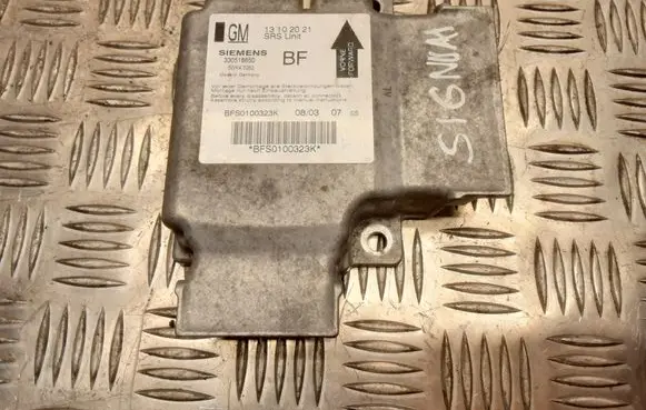 Opel Signum Airbag control unit/module 13102021