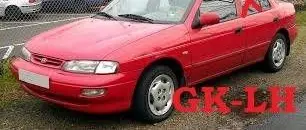 KIA Sephia Rear door window glass 00008569J8