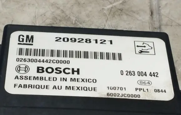 Opel Insignia A Parking PDC control unit/module 20928121 0263004442