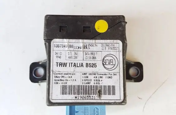 Fiat Ducato Steering rack control module 1357349080