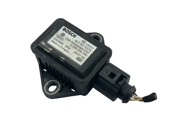 Audi A8 S8 D3 4E ESP acceleration yaw rate sensor 8E0907637A 0265005245