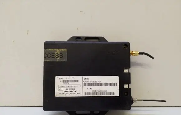 Peugeot 407 GPS navigation control unit/module 10R022956 AZRM1RR63V8B7U7 0063752638375