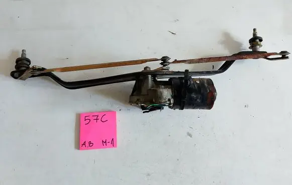 Audi 80 90 B3 Front wiper linkage and motor 443955113