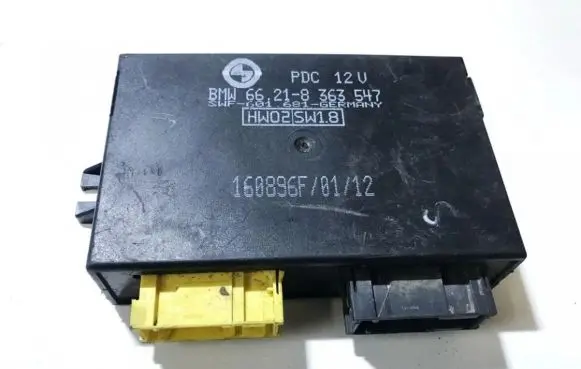 BMW 5 E39 Parking PDC control unit/module 66218363547 66.21-8363547