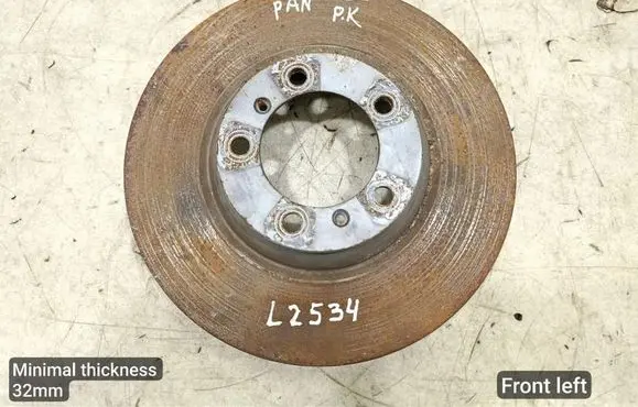 Porsche Panamera (971) Front brake disc