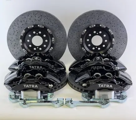 Mitsubishi Lancer Evolution X Brake discs and calipers set CERAMIKAEVOX