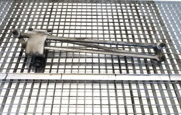 Front wiper linkage and motor