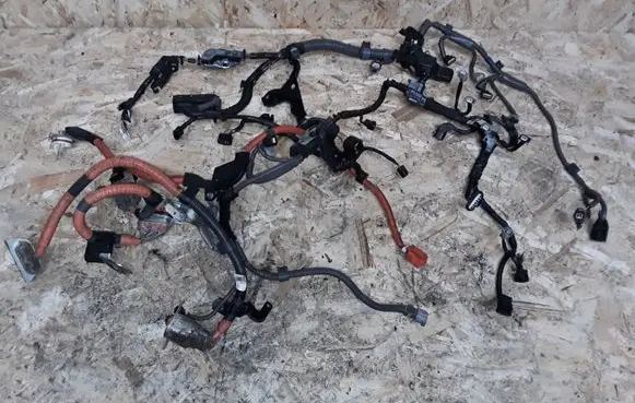 Engine installation wiring loom