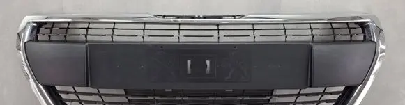 Peugeot 208 I Front bumper upper radiator grill 9810535677 1689236X 1615538X