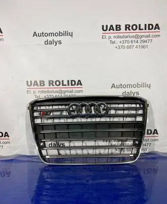 Front bumper upper radiator grill