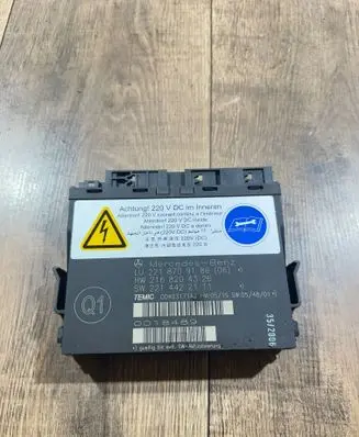 Mercedes-Benz S W221 Seat control module 2218709186 2214422111 2168204326