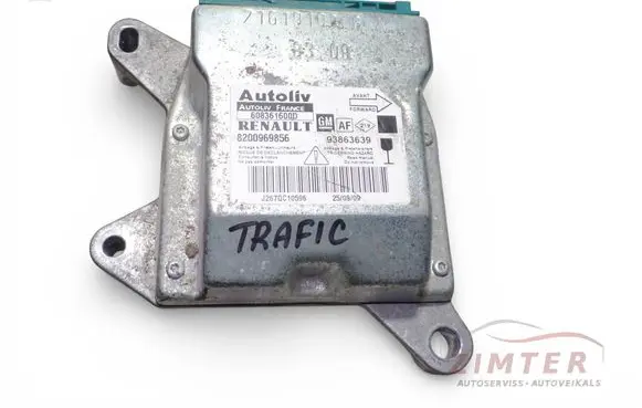 Renault Trafic II (X83) Airbag control unit/module 8200969856