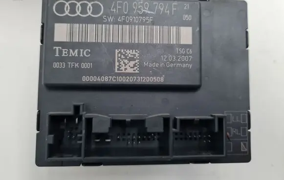 Audi A6 S6 C6 4F Door control unit/module 4F0959794F