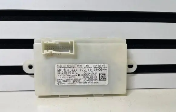 Mercedes-Benz E W212 Keyless (KESSY) go control unit/module A2129001929 A2129028210 A2129010107
