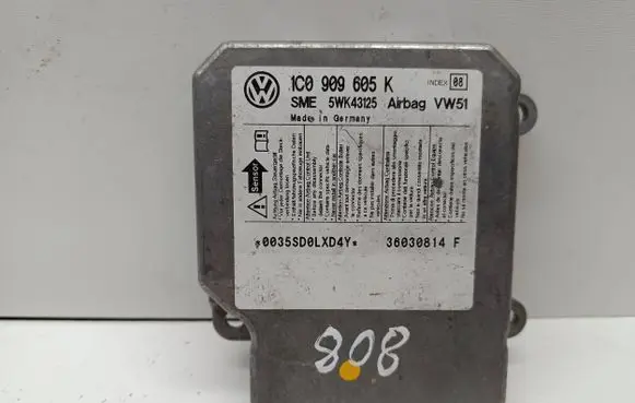 Skoda Fabia Mk1 (6Y) Airbag control unit/module 1C0909605K 36030814F 5WK43125