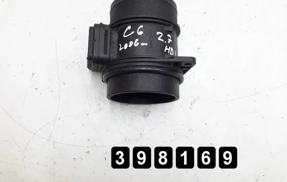 Citroen C6 Mass air flow meter 9645948780