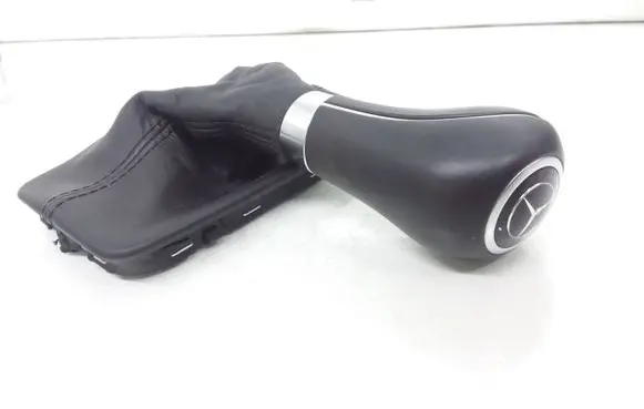 Mercedes-Benz E A207 Gear lever shifter trim leather/knob A2042677510