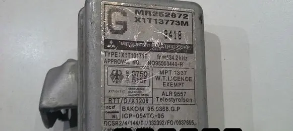 Mitsubishi Galant Engine control unit/module mr252872