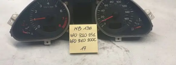 Audi A6 S6 C6 4F Speedometer (instrument cluster) 4F0920951