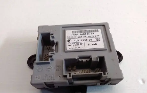 Ford Galaxy Door control unit/module 7G9T14B533FF 1001219500