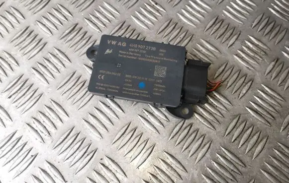 Audi A8 S8 D4 4H Tire pressure control unit 4H0907273B