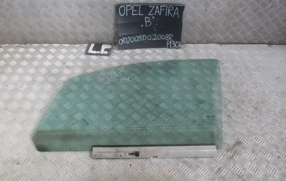Opel Zafira B Sliding door window/glass 