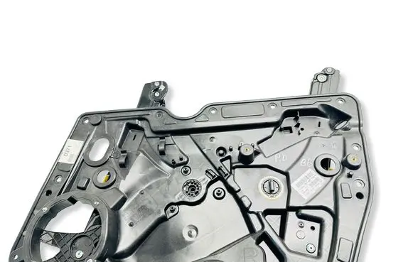 Volkswagen Golf VI Front window lifting mechanism without motor 5K1837730Q 01612598 120789H