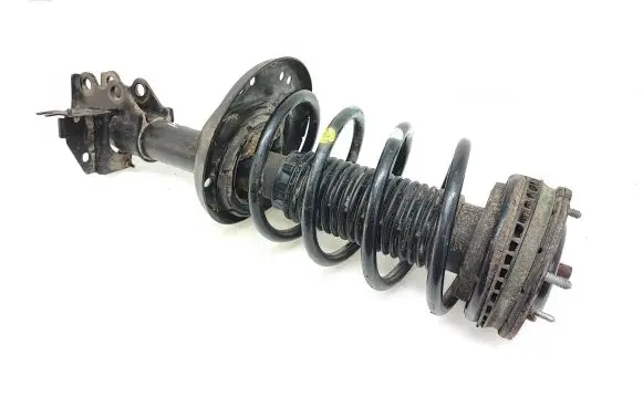 Front shock absorber with coil spring