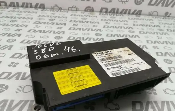Volvo S80 Airbag control unit/module 30773720 00403611A7 P30773720