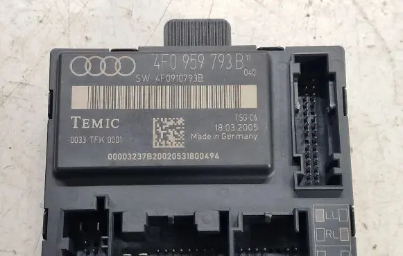 Audi A6 S6 C6 4F Door control unit/module 4F0959793B 4F0910793B