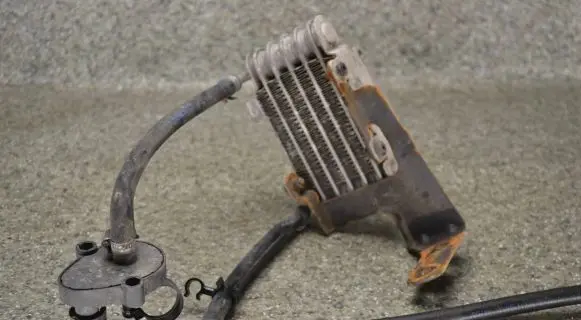 BMW 3 E46 Fuel cooler (radiator) KH129623000 48064 13322247411