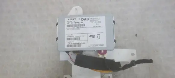 Volvo V40 Antenna control unit 31409514 31409953AC V0070048247108