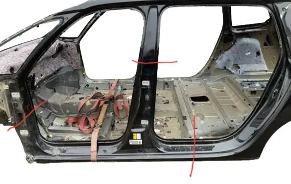 Citroen C4 Grand Picasso Side car body part 