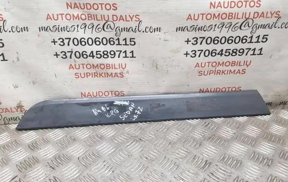 Audi A4 S4 B6 8E 8H Rear door trim (molding) 8E0853969