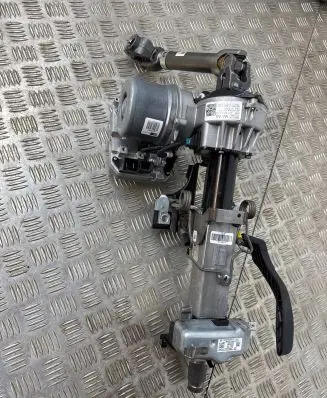 Steering wheel axle