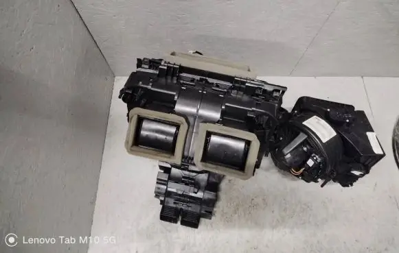 Interior heater climate box assembly