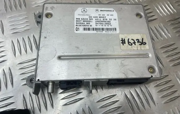 Mercedes-Benz E W211 Bluetooth control unit module A2118703226