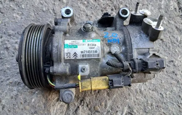 Peugeot 508 Air conditioning (A/C) compressor (pump) 9671451180