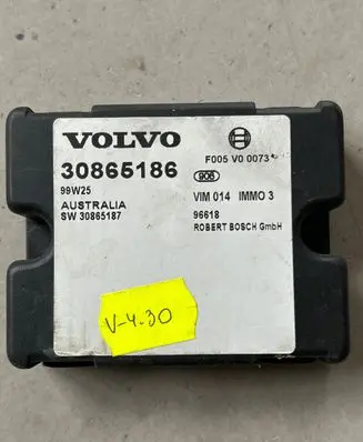 Volvo S40, V40 Immobilizer control unit/module 30865187 F005V00073 30865186