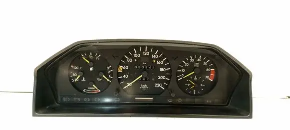 Mercedes-Benz E W124 Speedometer (instrument cluster) 1245429166 1245424668 1245420016