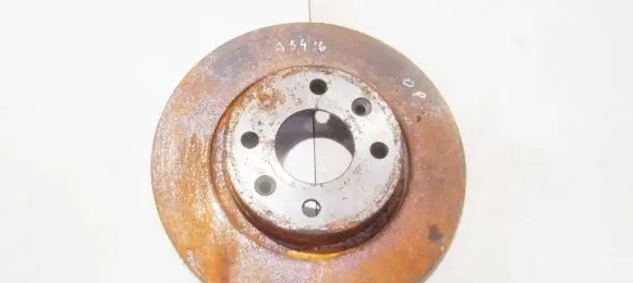 Renault Twingo II Front brake disc neventiliuojamas