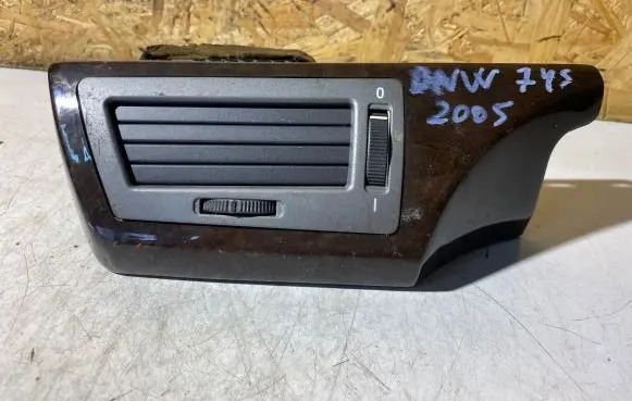 BMW 7 E65 E66 Dashboard side air vent grill/cover trim 64228223333 14121810 048380010