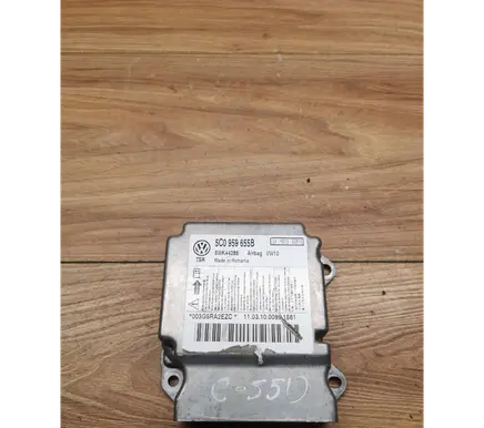 Volkswagen Golf VI Airbag control unit/module 5C0959655B 5WK44286 04H013S0613