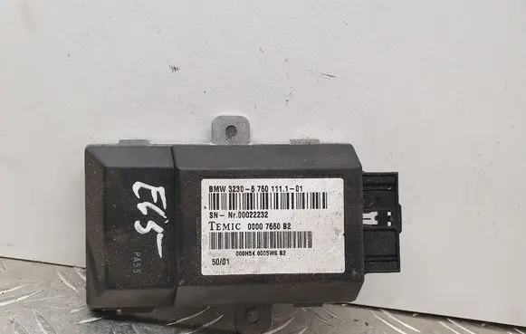 BMW 7 E65 E66 Steering rack control module 6760111 323067601111