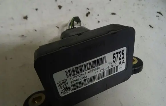 Opel Astra J ESP acceleration yaw rate sensor 13505725