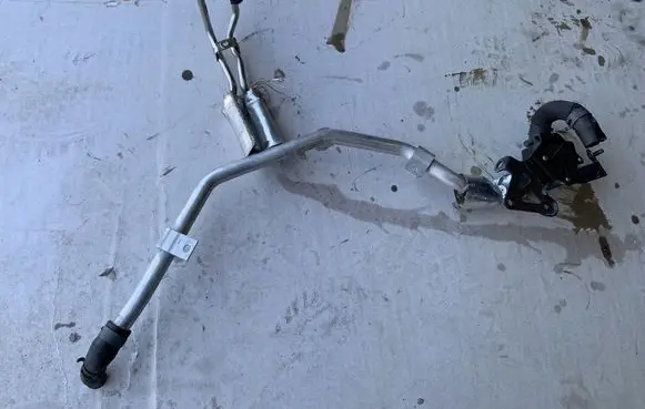 Audi A7 S7 4G Engine coolant pipe/hose 079965561 079121070CL 079145947D
