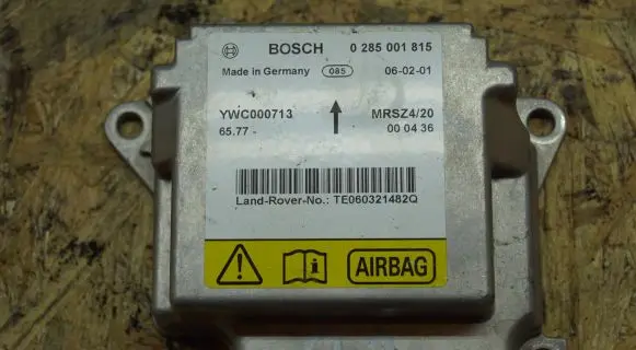 Land Rover Range Rover L322 Airbag control unit/module YWC000713