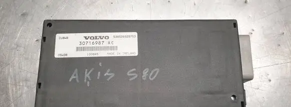 Volvo S80 Tow bar trailer control unit/module 30716987AC