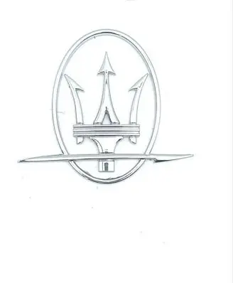 Maserati GranTurismo Manufacturer badge logo/emblem 